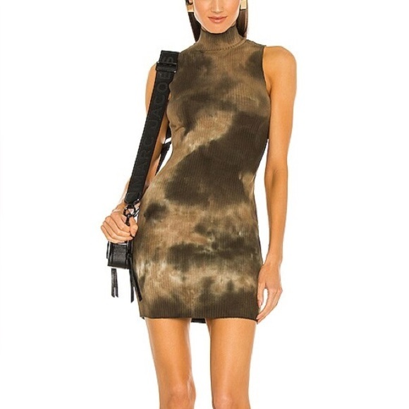 Cotton Citizen Dresses & Skirts - Cotton citizen Ibiza Sleeveless Tie-Dye Mini dress Dress khaki brown XS